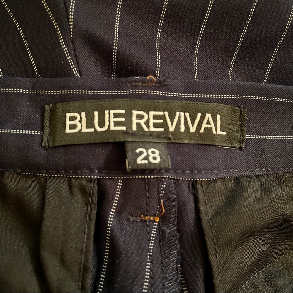 Blue Revival Multi Pattern Jeans - Picture 6 of 6